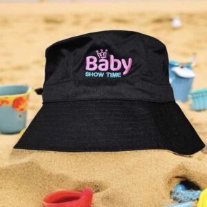 Bucket Hat Adjustable - BLACK